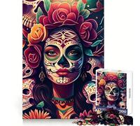 Puzzle de 1000 pièces Célébrer la Vie et la Mort Activité relaxante et stimulante Cadeau de Noël aux Finitions impeccables (38x26cm)