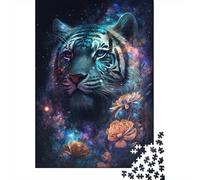 Puzzle de 1000 pièces « Cerf Graffiti » - Puzzle rectangulaire en Carton - Niveau de difficulté : 38 x 26 cm