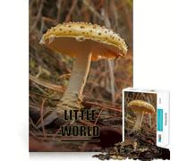 Puzzle de 1000 pièces Champignons dans la forêt pour Adolescents Un Cadeau élégant, idéal pour développer sa mémoire et se détendre (38x26cm)