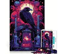 Puzzle de 1000 pièces Chaos brassé aux Bords Lisses,Jeu créatif et Amusant pour des Moments de détente,Cadeau d'anniversaire idéal (38x26cm)