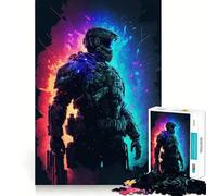 Puzzle de 1000 pièces Chef d'escouade pour Adolescents Jeu de logique, Passe-Temps Calme, découpe précise, Cadeau raffiné 50x75cm