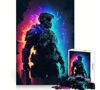 Puzzle de 1000 pièces Chef d'escouade pour Adultes et Adolescents, Jeu Mental apaisant et Relaxant, découpe de qualité supérieure, 38x52cm