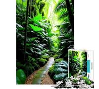 Puzzle de 1000 pièces « Chemin vers Le Paradis » Jeu Familial Stimulant l'intelligence et la mémoire (38x26cm)