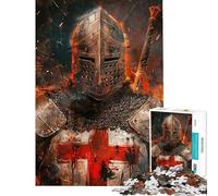 Puzzle de 1000 pièces Chevaliers du Saint Ordre pour Adolescents Un Puzzle à Assembler pour développer la motricité Fine et Le Cerveau idéal comme Cadeau pour Les Amis et la Famille (50x75cm)