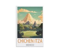 Puzzle de 1000 pièces, Chichen Itza Mexique, pour Adultes, Enfants et Adolescents, idéal pour Les Grandes familles (38 x 26 cm).