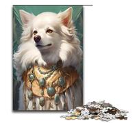 Puzzle de 1000 pièces Chiot choyé pour Adultes et Adolescents à partir de 14 Ans 75 x 50 cm Solution Anti Stress