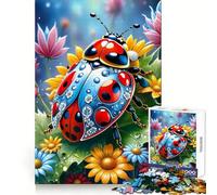 Puzzle de 1000 pièces Coccinelle Mythique pour Adolescents Développement de la Mémoire Conception Anti-Stress Assemblage Cadeau Touchant (38x26cm)