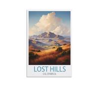 Puzzle de 1000 pièces « Collines perdues de Californie » pour Adultes et Enfants. Jeu éducatif de 1000 pièces. Puzzle coloré pour la décoration intérieure. 38 x 52 cm.