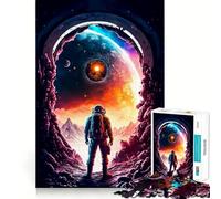 Puzzle de 1000 pièces Collision planétaire pour Adultes et Adolescents Un pour se ressourcer, se détendre et s’évader grâce à sa découpe Lisse (38x52cm)