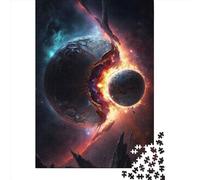 Puzzle de 1000 pièces Colors of Space Planet 2" pour adultes, idéal pour les adolescents à partir de 12 ans, cadeau de réveillon de Noël (1000 pièces, 75 x 50 cm).