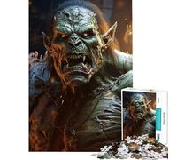 Puzzle de 1000 pièces Commandant Orc pour Adolescents idéal pour Un Anniversaire ou Noël activités familiales et Jeux Amusants à partir de 14 Ans (38x26cm)