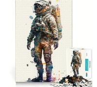 Puzzle de 1000 pièces Conquérants de l'espace pour Adolescents amélioration de la mémoire, détente et Loisirs créatifs Découpe Nette et décorative (38x26cm)