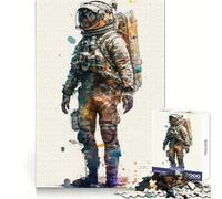 Puzzle de 1000 pièces Conquérants de l'espace pour Adolescents amélioration de la mémoire, détente et Loisirs créatifs Découpe Nette et décorative (38x26cm)