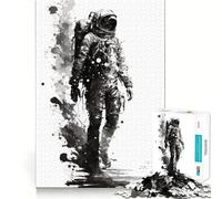 Puzzle de 1000 pièces Conquérants de l'espace pour Adolescents, Jeu de Puzzle Stimulant la réflexion, Jeu de Groupe, Art Assembler, Cadeau Classique (38x52cm)