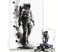 Puzzle de 1000 pièces Conquérants de l'espace pour Adolescents, Jeu de Puzzle Stimulant la réflexion, Jeu de Groupe, Art Assembler, Cadeau Classique (38x52cm)