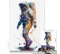 Puzzle de 1000 pièces Conquérants de l'espace pour Adultes, Jeu d'exercice Mental, détente, découpe de précision, Cadeau élégant (38x26cm)