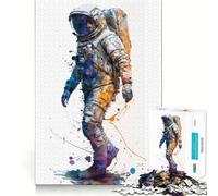 Puzzle de 1000 pièces Conquérants de l'espace pour Adultes, Jeu d'exercice Mental, détente, découpe de précision, Cadeau élégant (38x26cm)