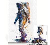 Puzzle de 1000 pièces Conquérants de l'espace pour Adultes Un Jeu d'esprit Relaxant, découpé avec précision et doté d'un Design élégant (38x52cm)