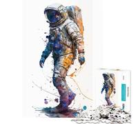 Puzzle de 1000 pièces Conquérants de l'espace pour Un Jeu éducatif Stimulant Amusant et Humoristique idéal comme Cadeau (Dimensions 38x52cm)