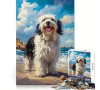 Puzzle de 1000 pièces Copain de Plage pour Adultes Un Cadeau Amusant et Stimulant pour se détendre et se ressourcer (38x52cm)