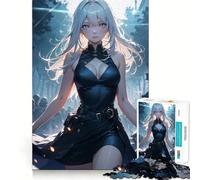 Puzzle de 1000 pièces Cornelia,Personnage d'anime,pour Adultes Jeu de mémoire,Assemblage précis,sans espaces,activité apaisante pour se détendre (38x52cm)