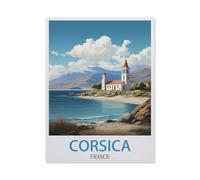 Puzzle De 1000 Pièces,Corse, France,Jeu De Puzzle pour Adultes Et Adolescents(38x26cm)-GO57