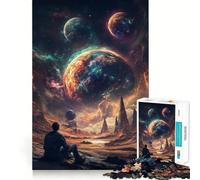 Puzzle de 1000 pièces Cosmos pour Adolescents activité ludique et stimulante pour stimuler l’Esprit,découpe de Haute précision,Pause mentale apaisante (38x52cm)