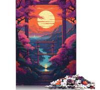 Puzzle de 1000 pièces « Couleurs Incroyables et Nature » pour Adultes - Puzzle Impossible - Défi cérébral pour Enfants 38 x 26 cm / 1000 pièces