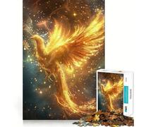 Puzzle de 1000 pièces Créature légendaire du Phénix pour Adolescents, Jeu de réflexion apaisant, Cadeau de Noël de qualité (50x75cm)