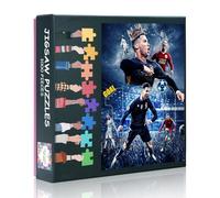 Puzzle de 1000 pièces Cristiano Ronaldo CR7 - Goals légendaires - Art mural - Moments de football - Puzzle collecteur pour fans de sport - 69,5 x 50,7 cm