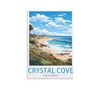 Puzzle de 1000 pièces Crystal Cove Californias, Puzzle de 1000 pièces pour Adolescents et Enfants, Jeu de réflexion, 38 x 52 cm