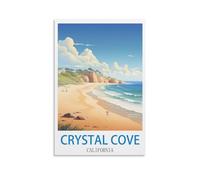 Puzzle de 1000 pièces, Crystal Cove, Californie, Décoration intérieure, Cadeau d'anniversaire, Jouet pour Hommes, Femmes, Seniors, 38 x 52 cm