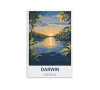 Puzzle de 1000 pièces, Darwin Australie, Puzzle de 1000 pièces pour Adolescents et Enfants, Jeu de réflexion, Puzzle de 52 x 70 cm