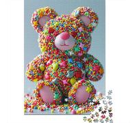 Puzzle de 1000 pièces de bonbons pour adultes, jouets éducatifs d'apprentissage, 1000 pièces (38 x 26 cm)
