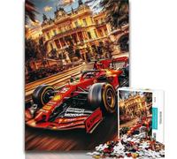 Puzzle de 1000 pièces de Formule 1, stimulez Votre Cerveau, développez Votre Patience et développez Votre créativité Jeu de défi Unique (38x26cm)