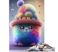 Puzzle de 1000 Pièces de Monstres Adorables pour Adultes Décoration de Maison Unique et Cadeaux. 1000 Pièces (38x26cm)