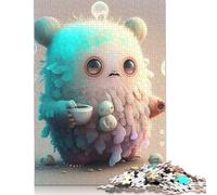 Puzzle de 1000 Pièces de Monstres Adorables pour Adultes et Adolescents, Puzzles en Papier, Cadeaux de réveillon de Noël, 1000 Pièces (38x26cm)