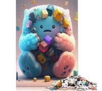 Puzzle de 1000 Pièces de Monstres Adorables pour Adultes, Puzzles pour Adultes et Adolescents à Partir de 12 Ans, 1000 Pièces (75x50cm) <