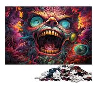 Puzzle de 1000 pièces de Monstres fantastiques pour Adultes décoration Jouets Bon Cadeau pour Les Adolescents de 14 Ans et Plus 1000 pièces (38 x 26 cm)