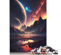 Puzzle de 1000 Pièces de Style Cordillère Cosmique, Jouets pour Adultes, Puzzle Familial, Puzzle Cadeau, Défi pour Adultes (75x50cm)