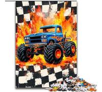 Puzzle de 1000 pièces de véhicules Tout-Terrain pour Adolescents, idéal comme Cadeau pour Toute la Famille (50x75cm)