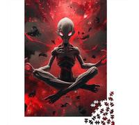 Puzzle de 1000 pièces de vie extraterrestre pour adultes et adolescents, jeux éducatifs pour la maison, jouets de bricolage, 1000 pièces (75 x 50 cm)