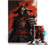 Puzzle de 1000 pièces découpé avec précision l'art du samouraï Fabriqué en Carton pour Les 14 Ans et Plus Jeu de décoration d'intérieur Bon Cadeau。Taille:26x38cm/10.24x14.96pouce