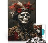 Puzzle de 1000 pièces découpé avec précision Squelette de Napoléon Fabriqué en Carton pour Les 14 Ans et Plus Casse-tête pour Jeu éducatif pour Anniversaire et Noël。Taille：26x38cm/10.24x14.96pouce