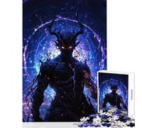 Puzzle de 1000 pièces, Demi-Dieu déconstruit, Jouet à Monter soi-même, Cadeau de Père Noël Secret, Jeu éducatif avec pièces de Formes aléatoires entièrement emboîtables (Taille 38x52cm)