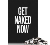 Puzzle de 1000 pièces « Déshabillez-Vous Maintenant » (38 x 26 cm) - Activité familiale - Idée Cadeau de Noël