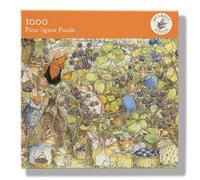 Puzzle de 1000 pièces - Design artistique « The Harvest » de la série Brambly Hedge - Poster complet inclus