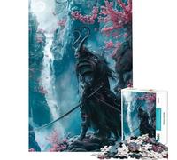 Puzzle de 1000 pièces Diable Samouraï Shogun pour Un Anniversaire Noël ou Un Jeu Familial Amusant et Humoristique à partir de 14 Ans (38x52cm)