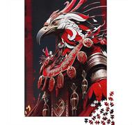 Puzzle de 1000 pièces d'ombres rouges sang pour adultes, puzzle en bois pour adolescents, hommes et femmes, cadeau de 1000 pièces (75 x 50 cm)