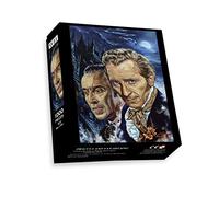 Puzzle de 1000 pièces Dracula et Van Helsing, illustration de Rick Melton, gothique, horreur, noir (comprend un guide de puzzle A4)